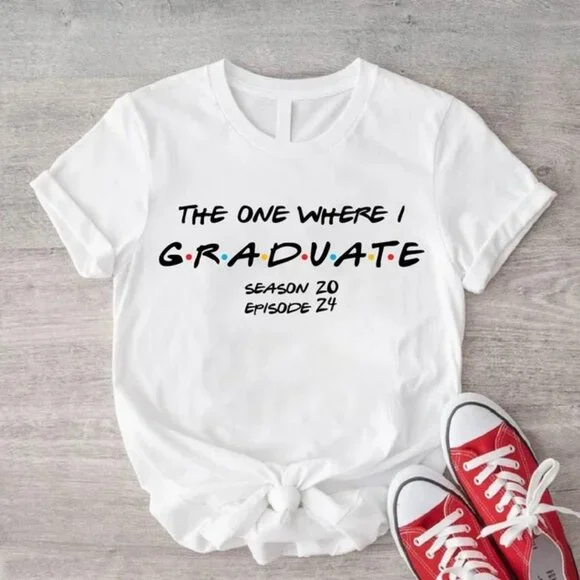 The One Where I Graduate Shirt, Graduation 2024 Shirt, The One Where Theme - Picture 1 of 4